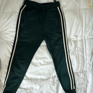 Kooples x Sport men’s jogger pants size small dark green